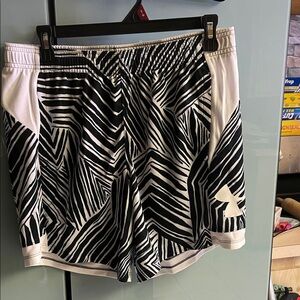 Under Armour Women's Zebra Patterned Athletic Shorts…1